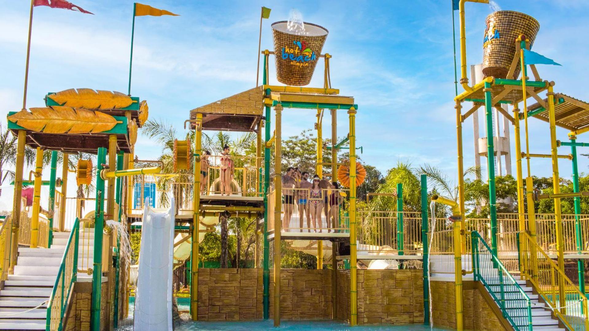 Hot Beach Resort Olimpia Bagian luar foto Splash Jungle Water Park